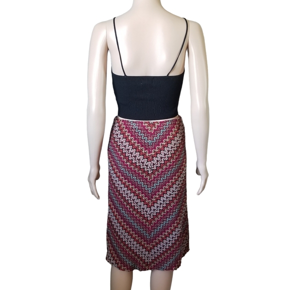 Vintage Annex Chevron Midi Skirt - Picture 5 of 10